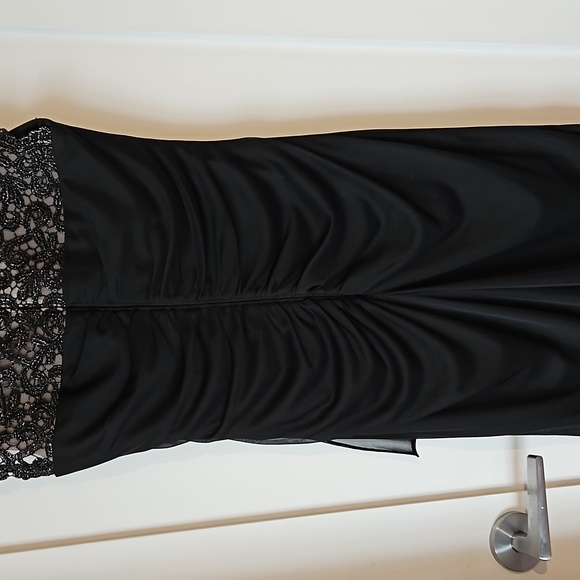 Black dress. Escape size 8. Lace elegant - Picture 6 of 11